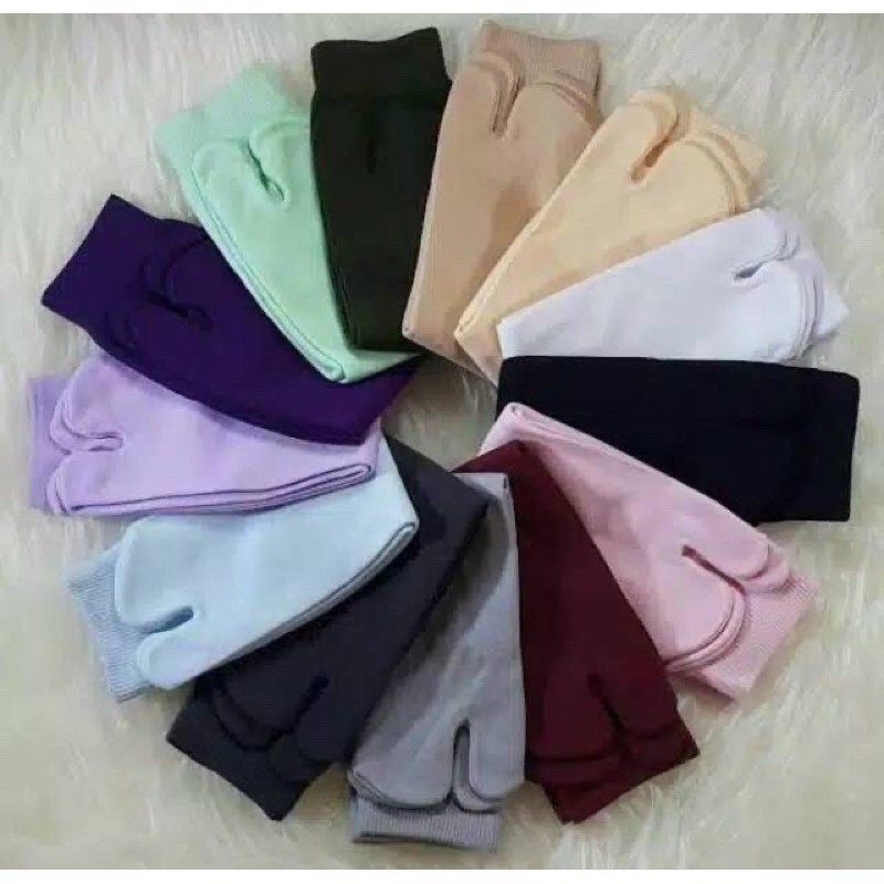 kaos Kaki Jempol Muslimah Cantik Bahan polister Termurah