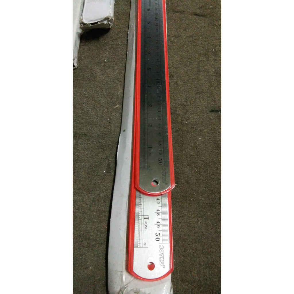 

PENGGARIS BESI / STAINLESS STEEL 50 CM