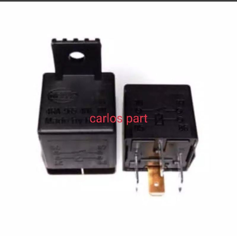 relay hella 12v kaki 4 original