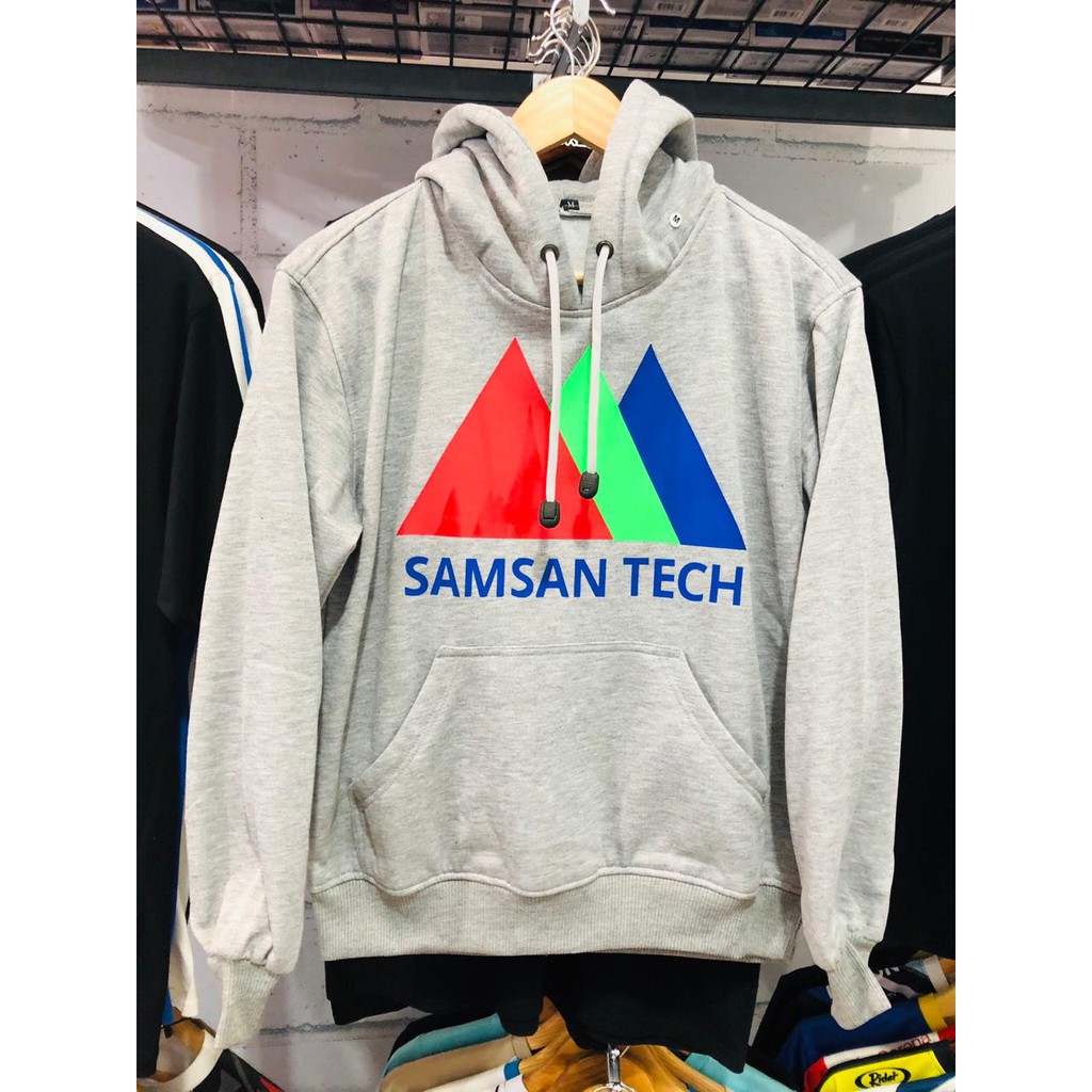 Hoodie SAMSAN TECH Grey Drama korea Start Up SandBox