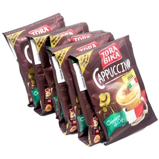 

Torabika Cappucino Renceng Isi 11 Sachet Torabika Cappucino + Granule (11pcs x 25gr)