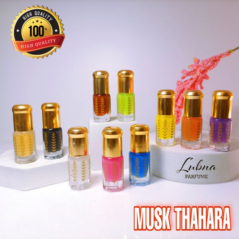 Musk Tahara  - Varian Misk Thaharah - Musk thaharah 100% Original - Pink - Blue - Black - Purple, Mi