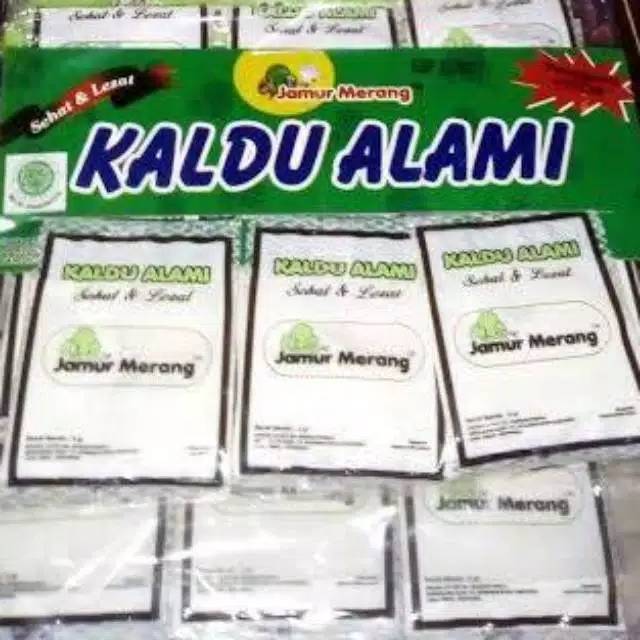 

Kaldu Jamur Alami Pengganti Vetsin Non MSG