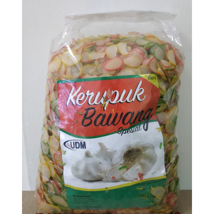 

TERBARU Krupuk / Kerupuk Bawang Putih SPECIAL UDM *500gram