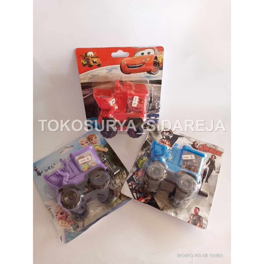 

Rautan Pensil Truk Model Gambar Kartun