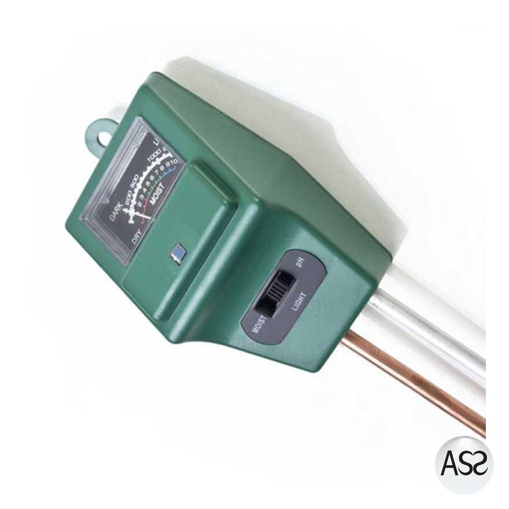 ASS Shop - 3in1 Alat Pengukur Kelembaban Tanah Soil Moist PH Detector Analyzer