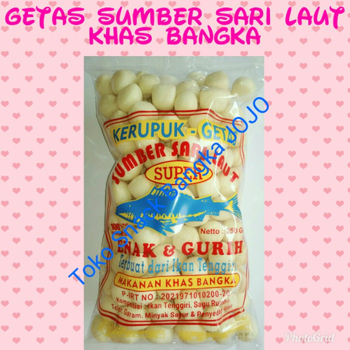 

Getas Sumber Sari Laut Asli Bangka 250gram