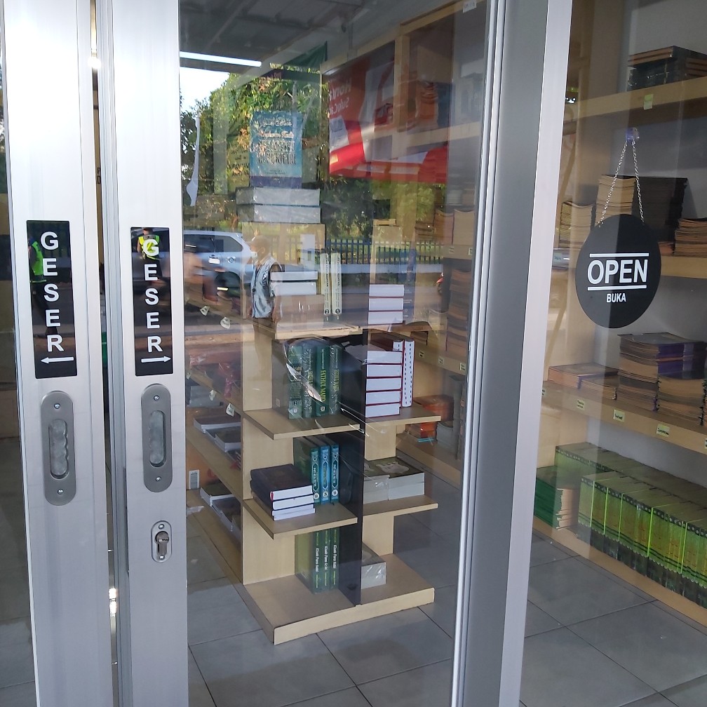 Signage Geser Akrilik/papan Pintu Geser