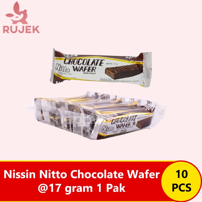 

Wafer Nitto Chocolate / Cokelat