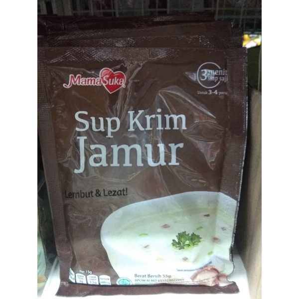 

MamaSuka Sup Krim Jamur 55 gram