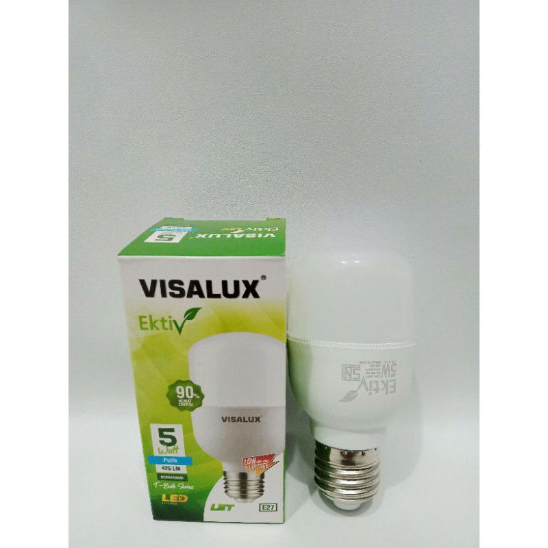 Lampu LED visalux 5w 5watt model kapsul ektiv murah terang grosir