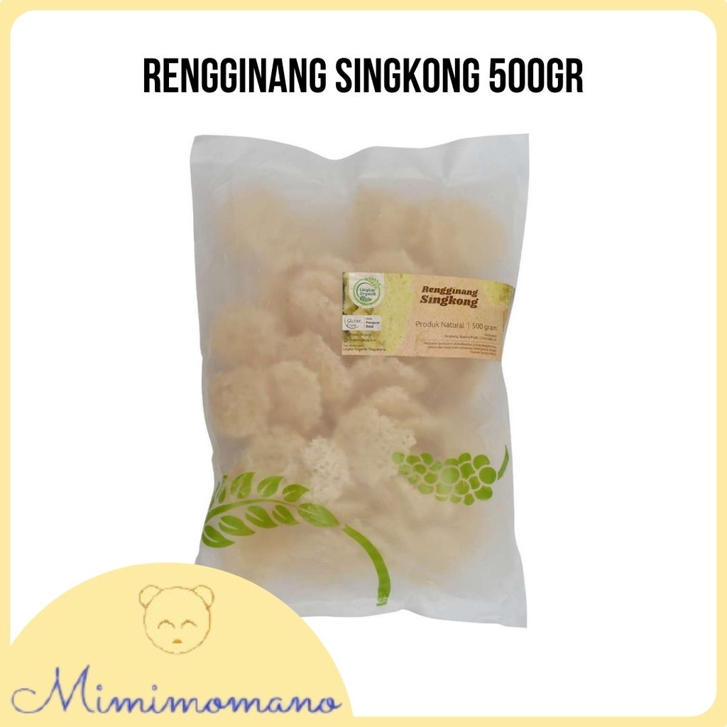

Rengginang Singkong Lingkar Organik 500gr Gluten Free