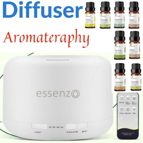 Essenzo Diffuser Aromateraphy  500ml+Remot