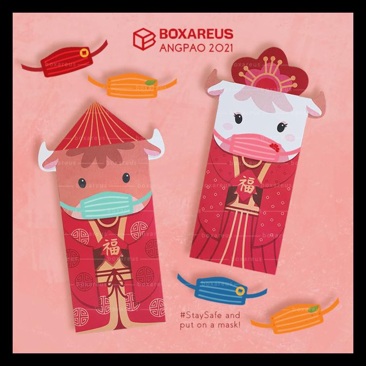 

ANGPAO IMLEK 2021 ANGPAU KERBAU AMPLOP CNY SINCIA OX - EMPRESS TERMURAH