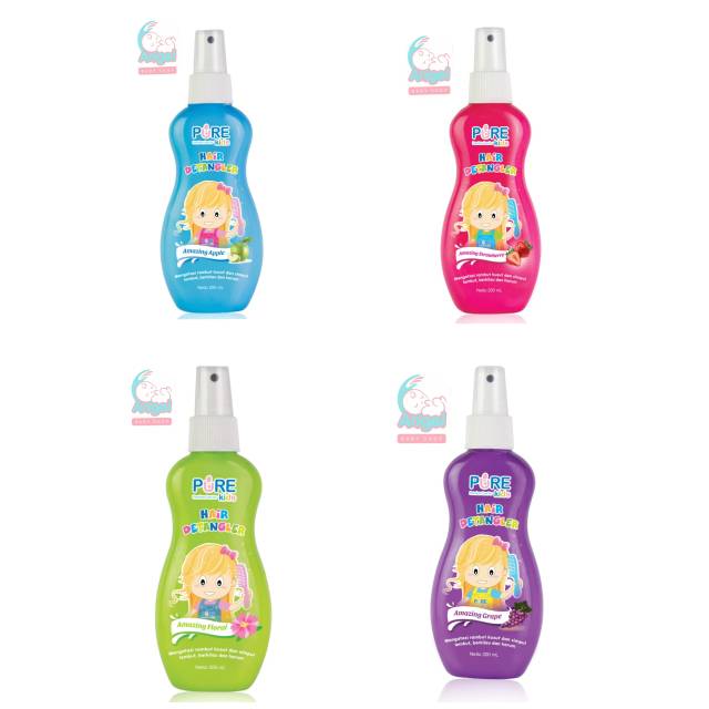 Pure kids hair detangler