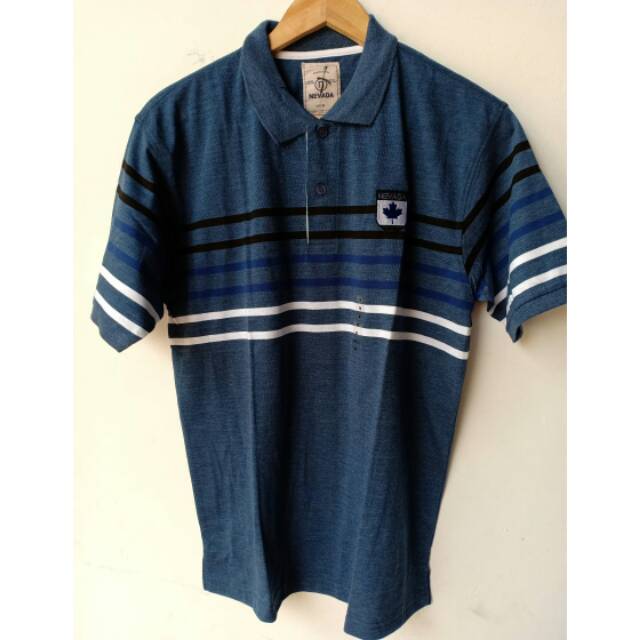 Kaos kerah merk Nevada