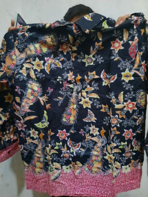 Batik Couple Terbaru | Gamis Batik Modern | Batik Kondangan Lengan Pendek & Panjang