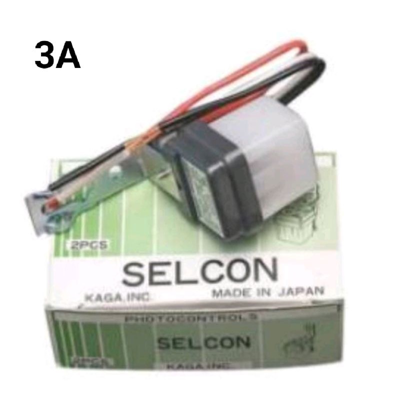 Sensor Cahaya / Photocell / Photo Sensor 3A 220V Model SELCON