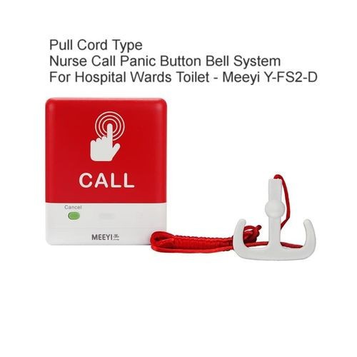 Tombol Toilet Nurse Call Button Bell System For Hospital Wards Toilet Button - Meeyi Y-FS2-D