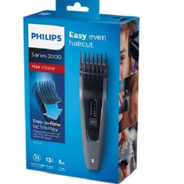 PHILIPS Hair Clipper Series 3000 HC3520 / Alat Cukur Rambut