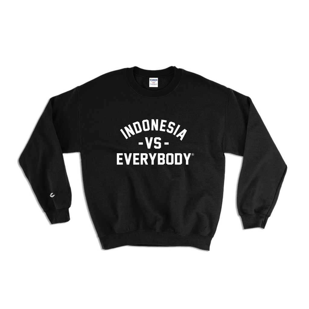 

Urbain Crewneck - Indonesia vs Everybody M54 - Black