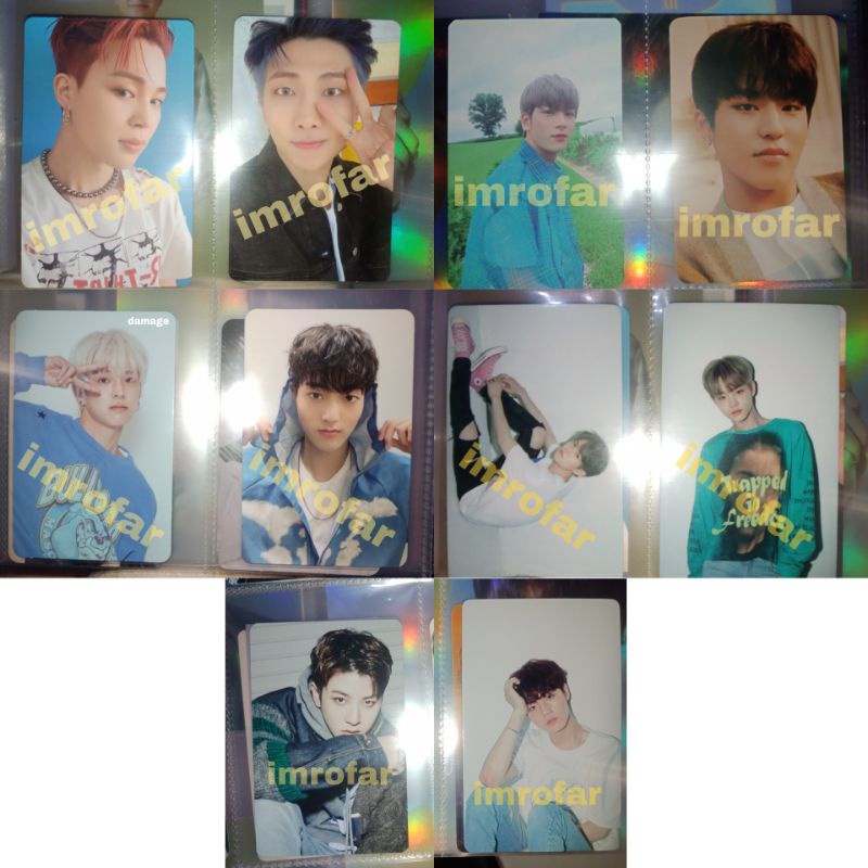 WTS photocard PC Treasure, X1 & BTS (SYNNARA YOSHI BOOKED)