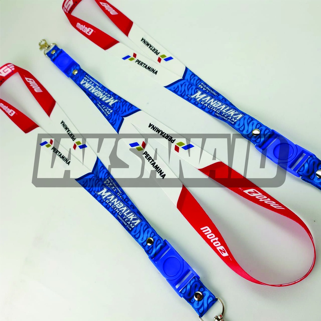 

LANYARD TALI ID CARD PERTAMINA MANDALIKA RACING TEAM SAG