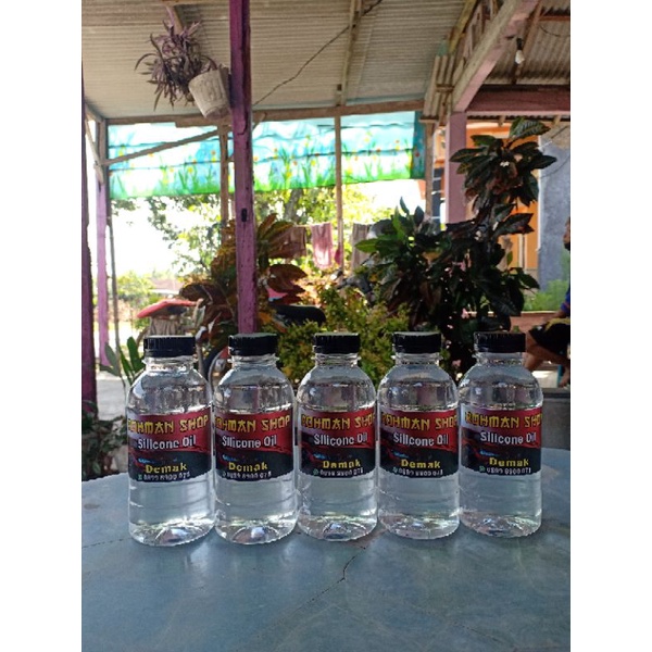 Silicone Oil Pelumas Asli Murni 200ML