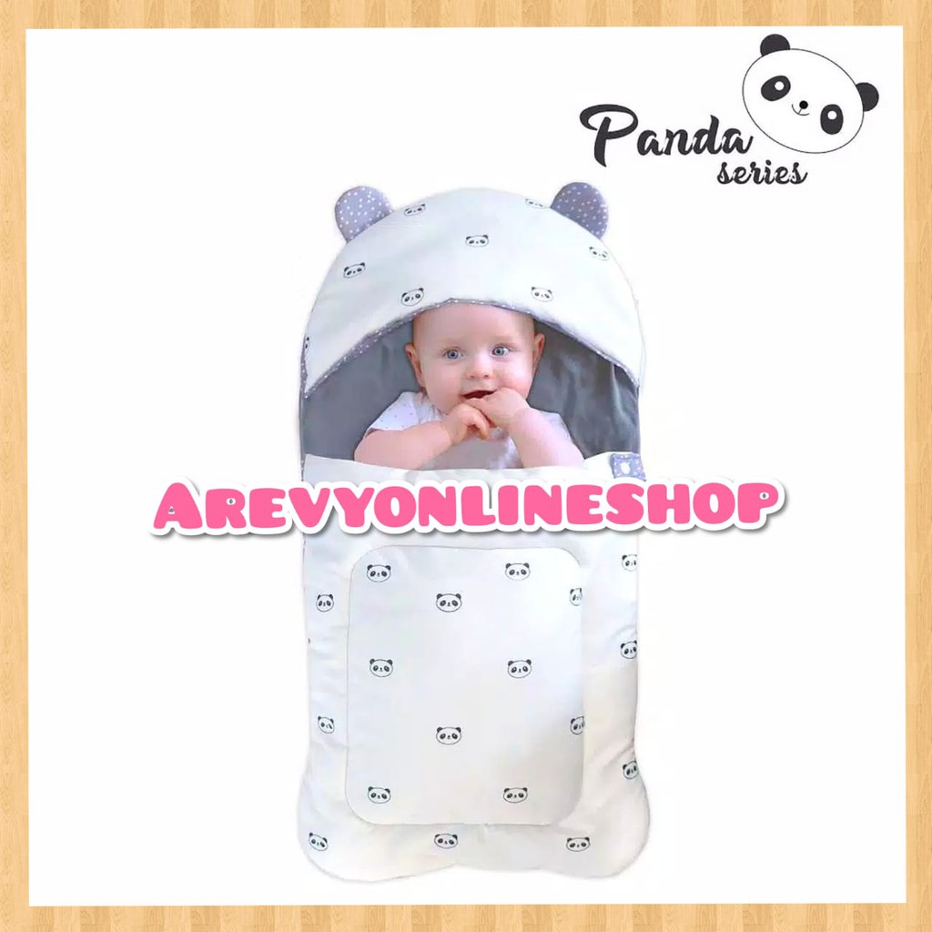 Sleeping Bag Omiland Sloth Panda Series Baby Blanket / Kado Bayi Gift Set / Selimut Bayi