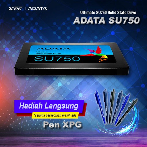 SSD ADATA SU750 256GB - SSD SATA 3 / SSD SATA III - SSD 2.5 inch