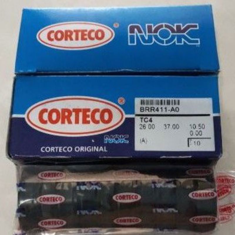 Sil Seal Shock Skok Depan Grand Supra Original CORTECO NOK 26.37.10.5