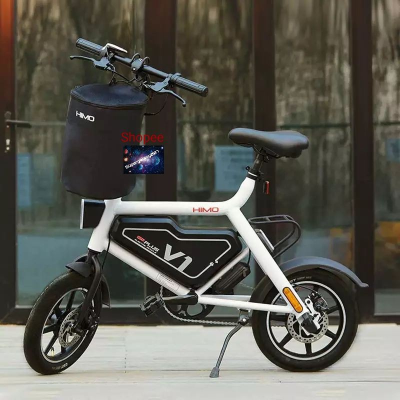 Original Himo Bag Tas Himo Sepeda 12L Waterproof Keranjang Sepeda Storage Basket Multi Bike Scooter 