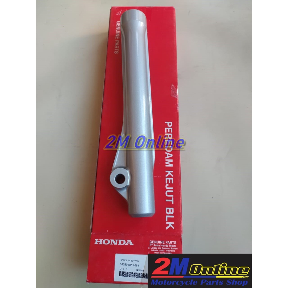51520KPH881 Tabung Shock Depan Karisma Cakram Kiri Ori AHM