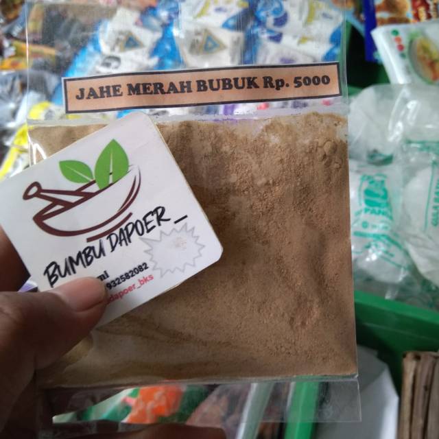 

Jahe merah bubuk