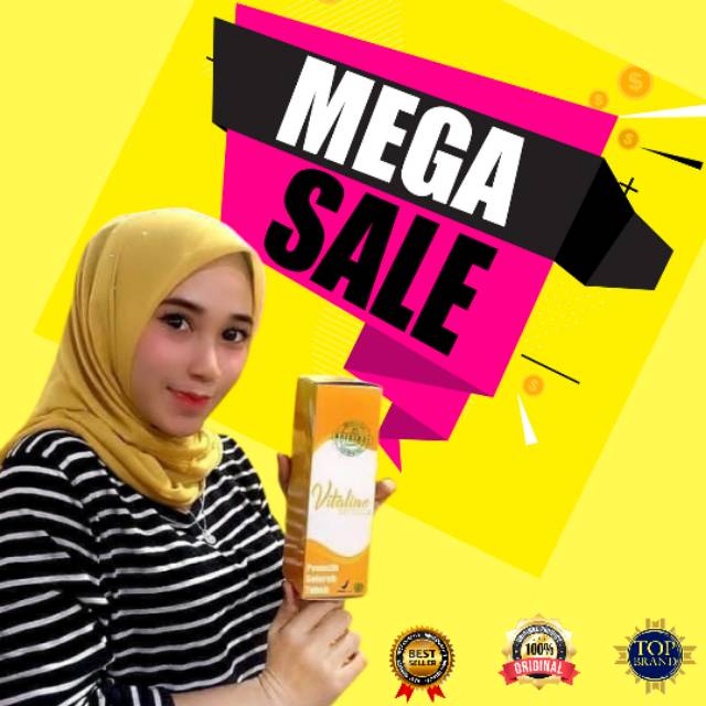 VITAGEL/PEMUTIH SELURUH TUBUH/VITALINE SOFGEL ORIGINAL
