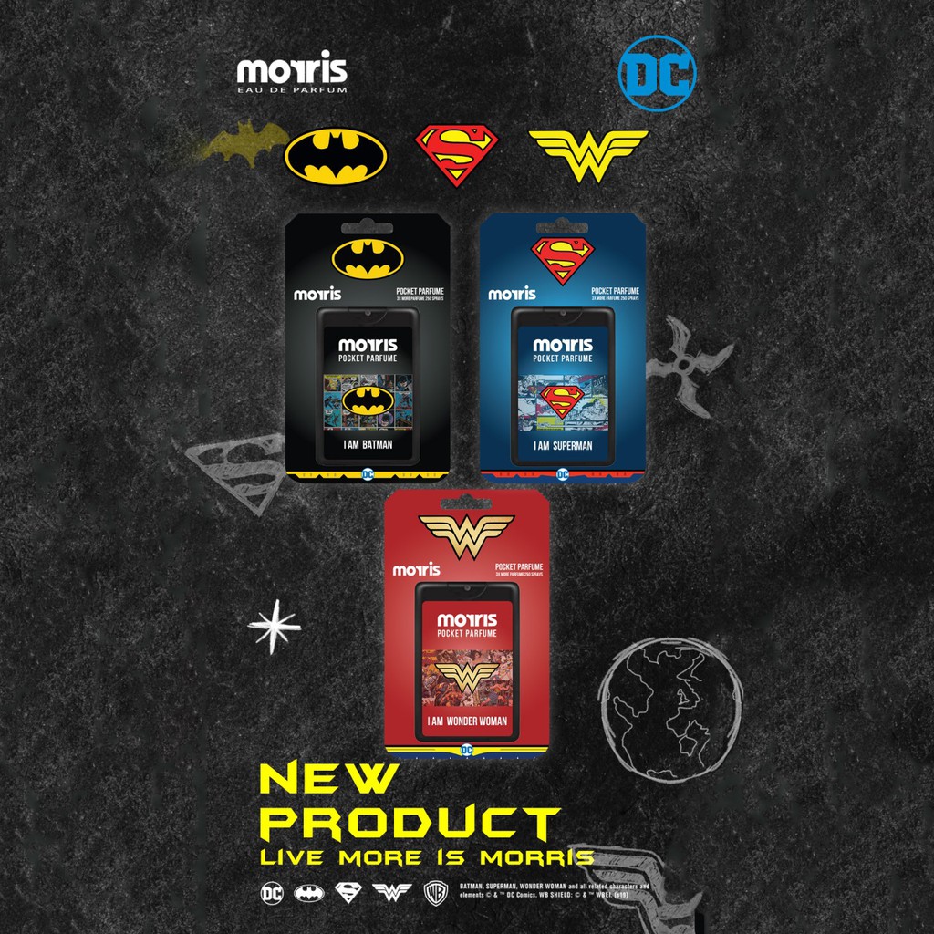 Morris Eau De Parfum Pocket Super Hero 18 ml