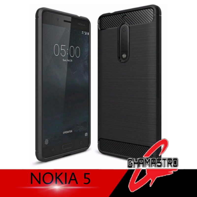 CASE NOKIA 5 5.PLUS X5 NOKIA 6 6.1 PLUS X6 NOKIA 3 3.1 PLUS X3 CARBON FIBER PREMIUM SILICONE BACK CO