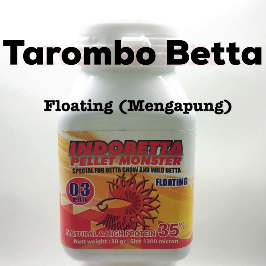 Pelet Monster Pro 03 FLOATING Mengapung - Pellet Premium Makanan Ikan