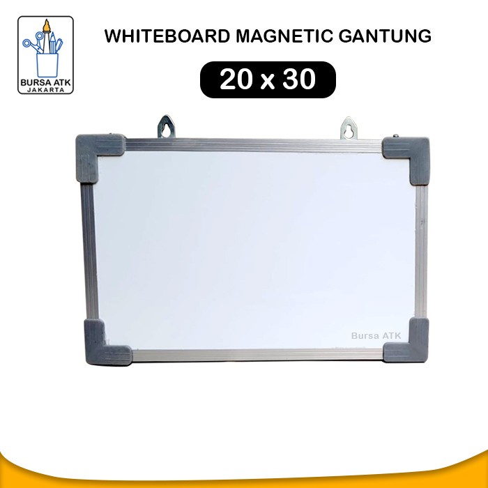 

Whiteboard Magnetic Papan Tulis Magnetic Gantung 20 x 30