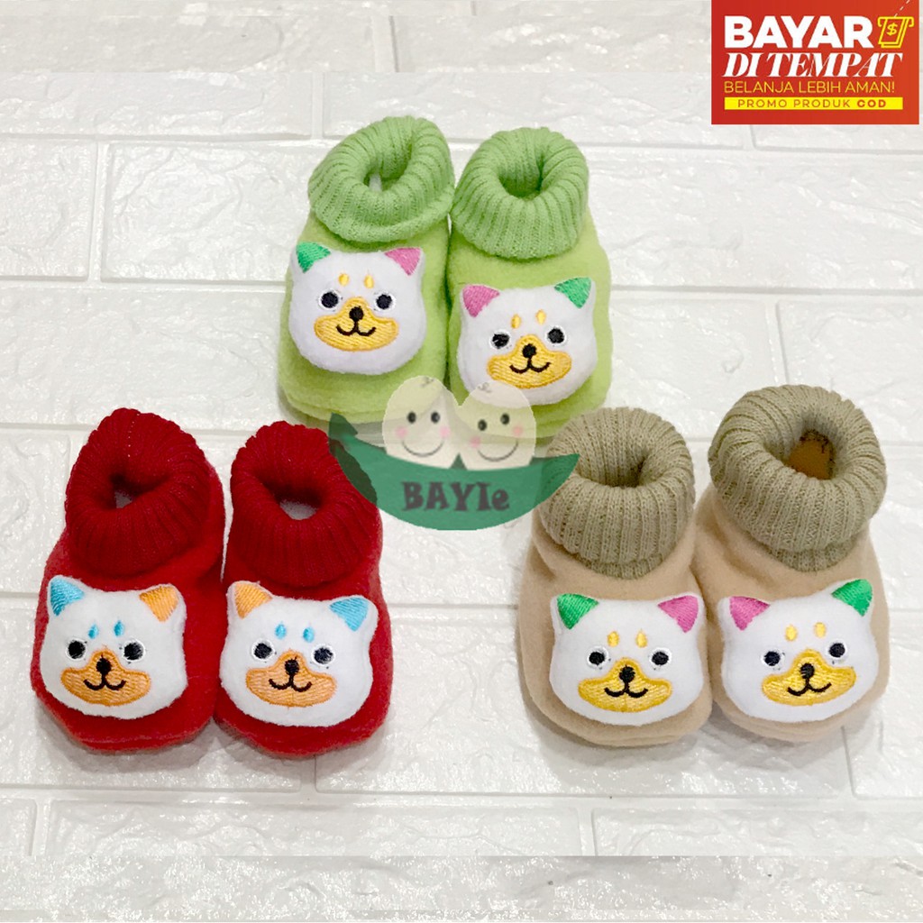 BAYIe -  Sepatu Bayi BONEKA TEMPEL Prewalker / New born BOBOKO 0 - 9 bulan