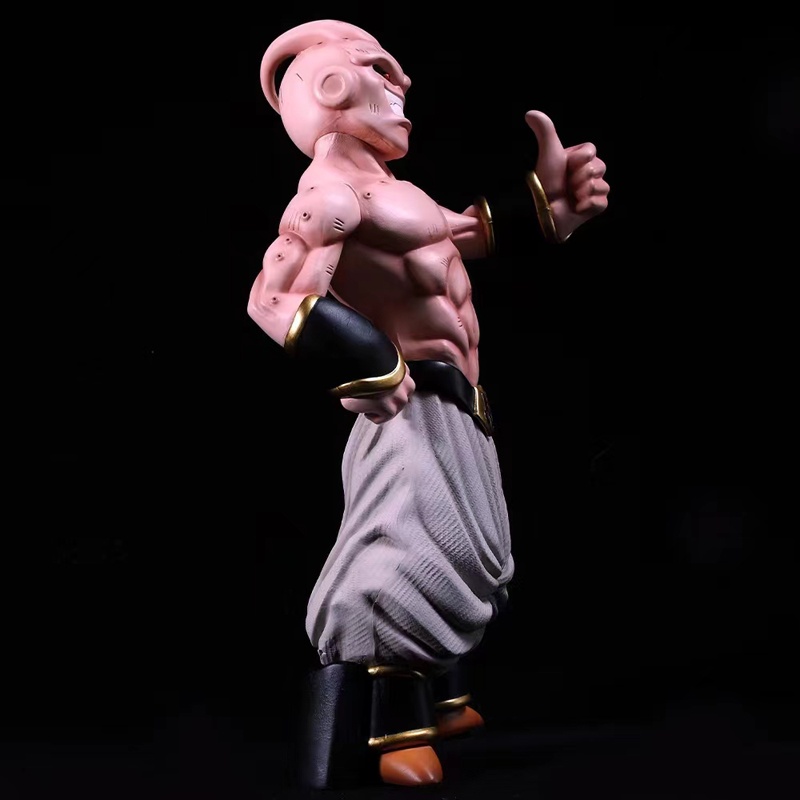 Mainan Action Figure Model Anime Dragon Ball Z GK Give The Thumbs-up Majin Buu 25cm Bahan PVC Untuk Hadiah Anak