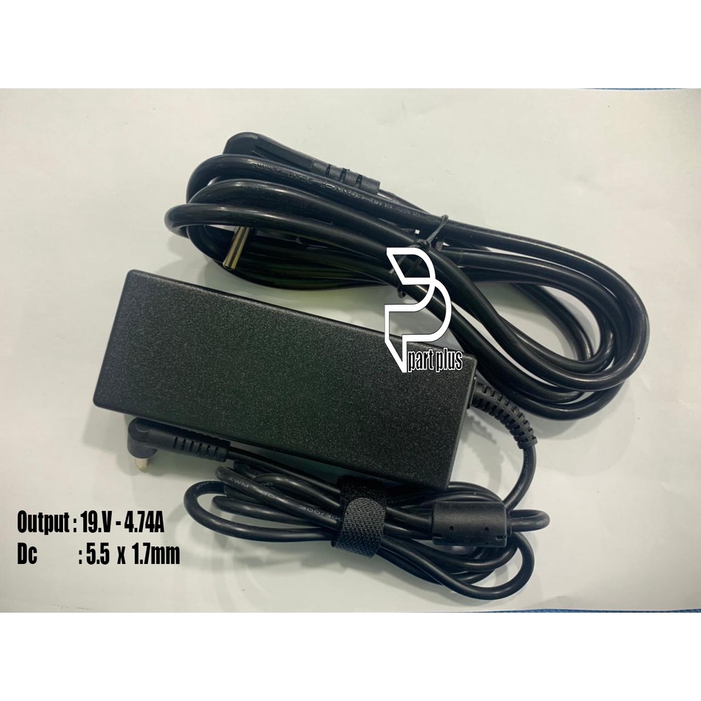 Adaptor Charger Laptop Acer Aspire 19V-4.74A Dc 5.5 X 1.7mm (90W)