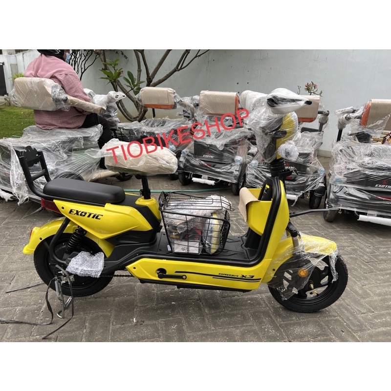 Sepeda Listrik Exotic E-Bike Groza X3 500 Watt Terbaru