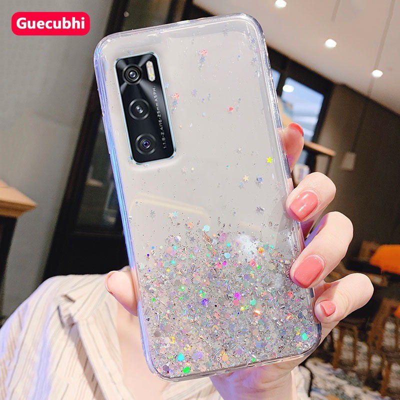 Vivo Y20 Y20S Y20i Y12S Y51 Y51A 2021 V20 V20 SE Casing Softcase Tpu Bahan Premium Glitter Glossy