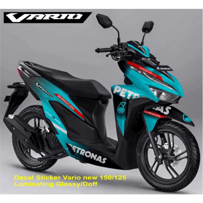 sticker decal full body vario new 125/150 petronas