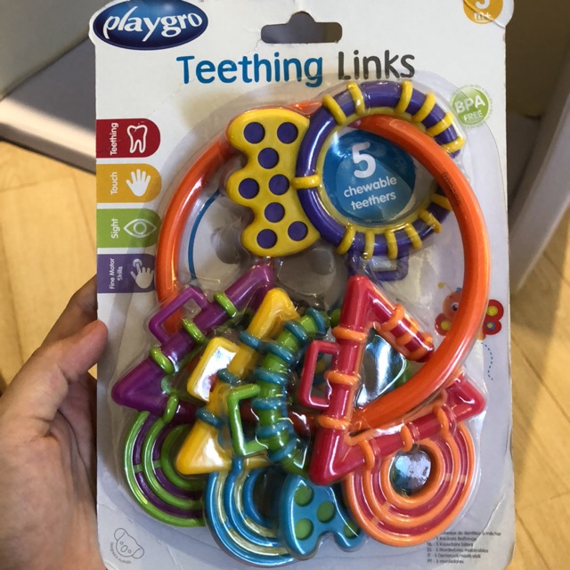 playgro teething links