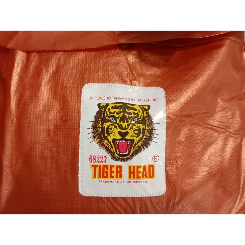 Jas Hujan Ponco 2 Kepala 2 in 1 Tiger Head Millenium 68227