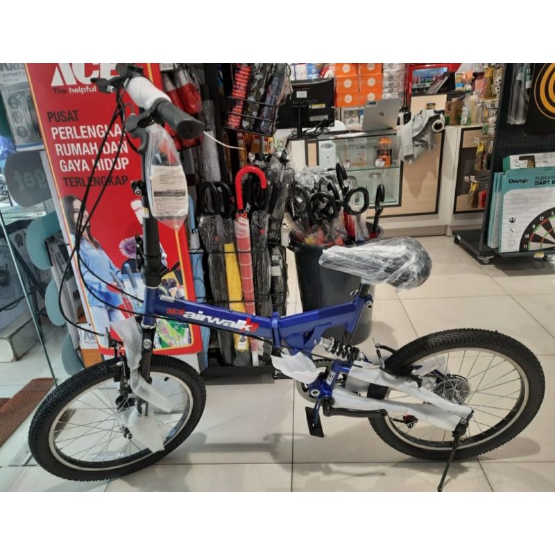 Sepeda Airwalk Expresso Suspension Lipat 20 7-speed by Ace