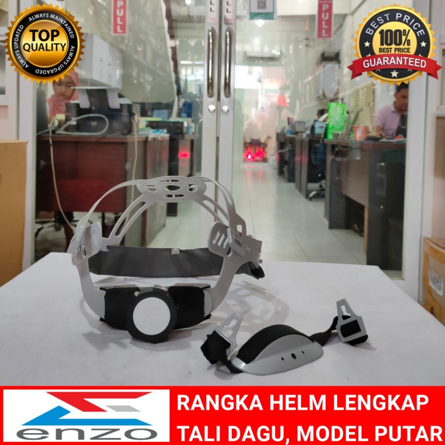 Jual Inner Helm Putar Fastrack Putih Rangka Helm Proyek Dan Tali Dagu