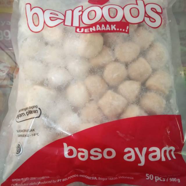 

Belfoods baso ayam 500gr